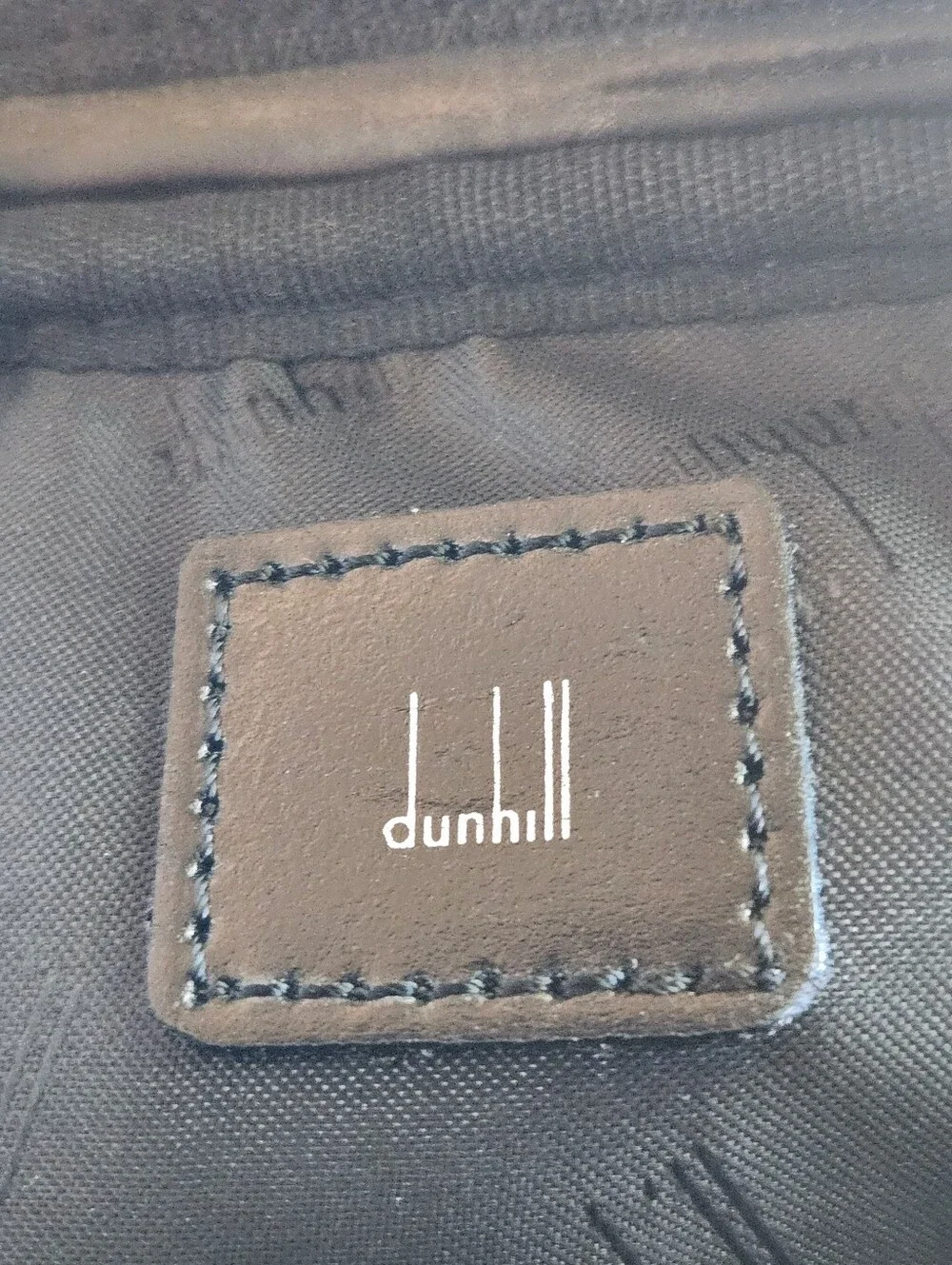 Dunhill Canvas-leather Trim Crossbody/Messenger Bag